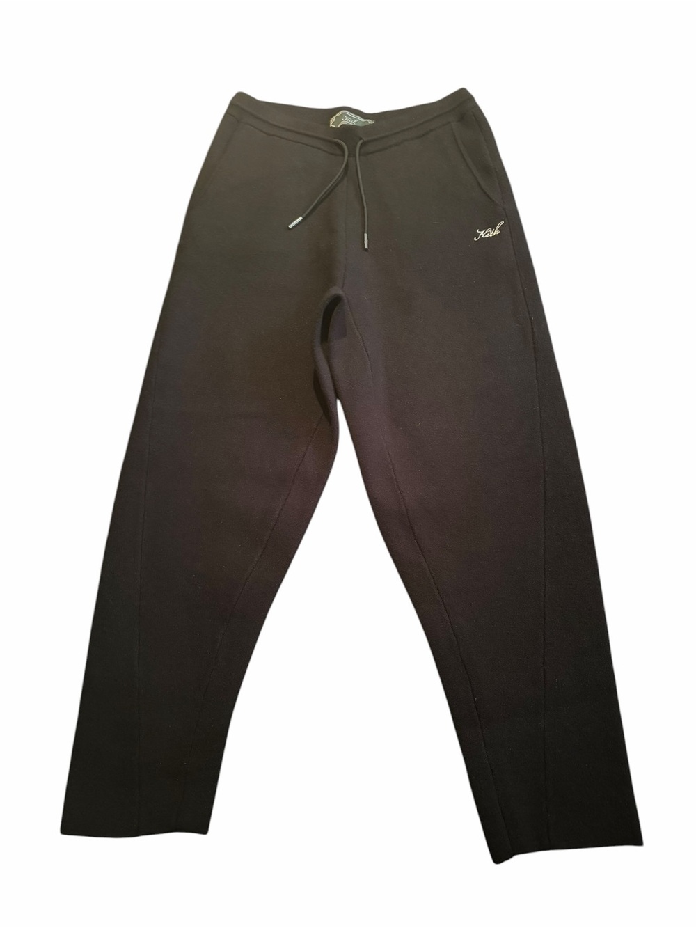 Kith mens M black knit sweatpants